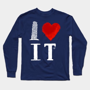 I Heart Italy (remix) Long Sleeve T-Shirt